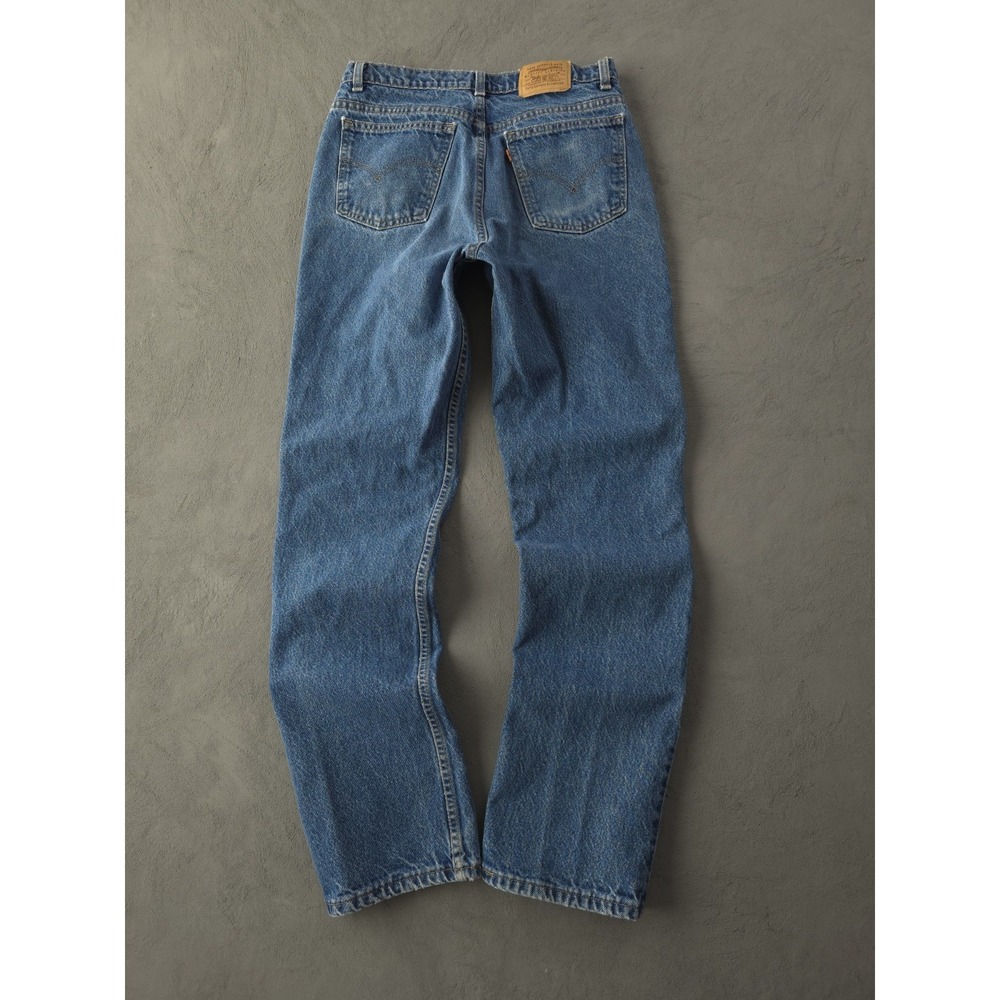 Vintage Levi's Orange Tab Men's Straight Jeans Blue Denim 32 x 33